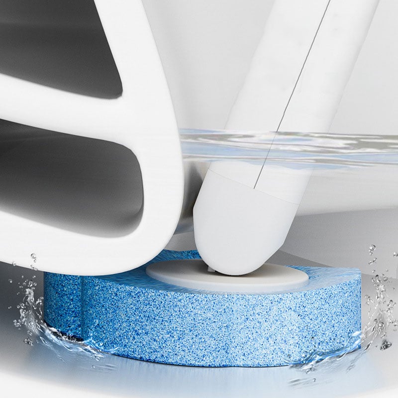 Toiletbørstesæt med engangsbørstehoveder