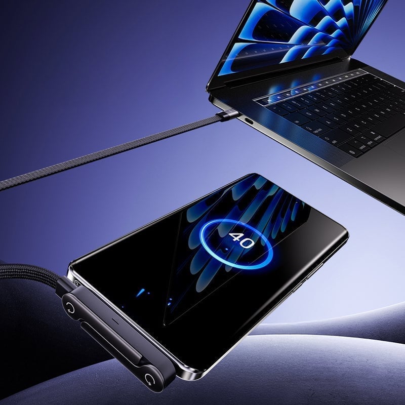 240W ultra hurtigopladningskabel med stativ