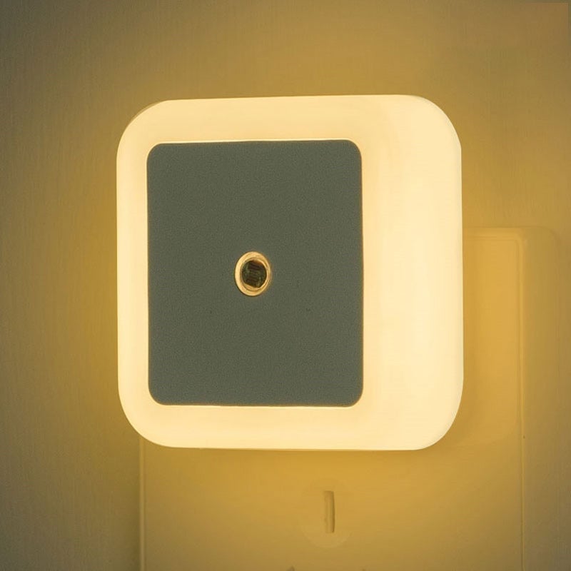 LED natlampe med lysaktiveret sensor