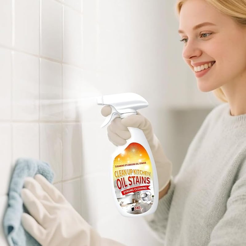 Kraftigt affedtningsmidel og skumrens til køkkenet