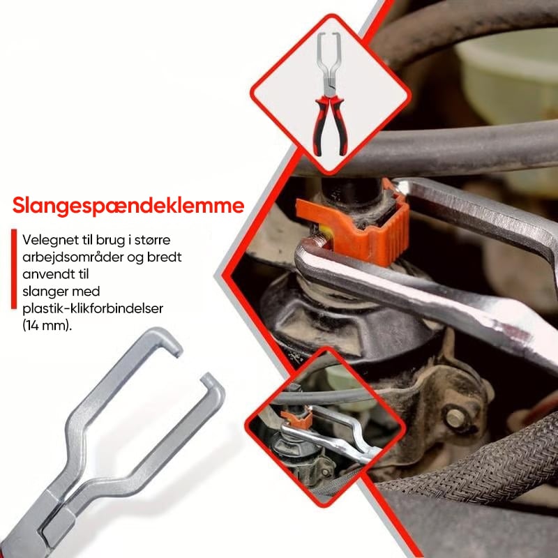 Professionelt slangeklemmesæt