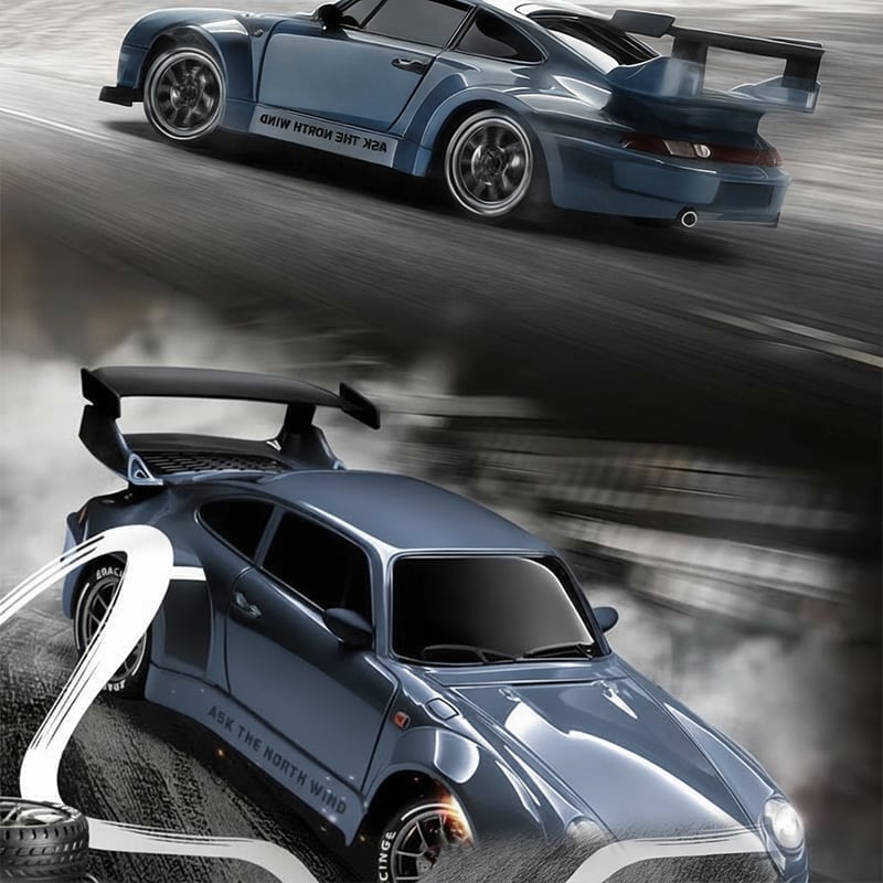 Fjernstyret drift racerbil