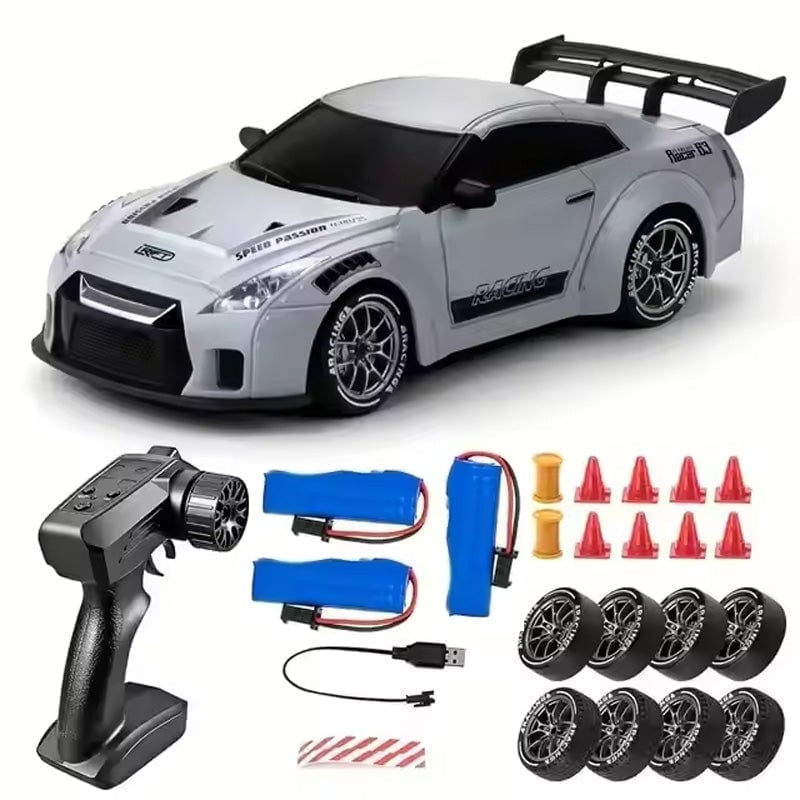 Fjernstyret drift racerbil