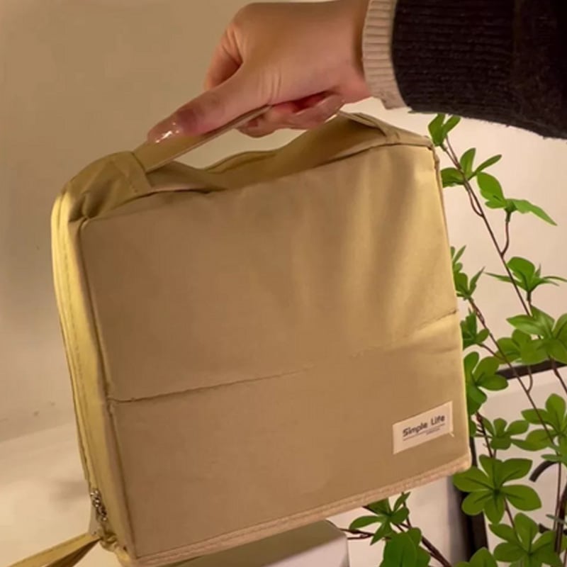 Penalhus og kosmetiktaske med stor kapacitet