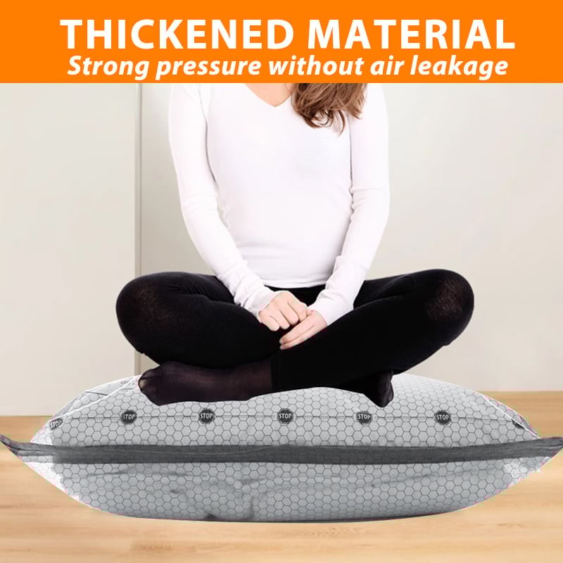 Vakuumkompressede rejseposer med luftpumpe