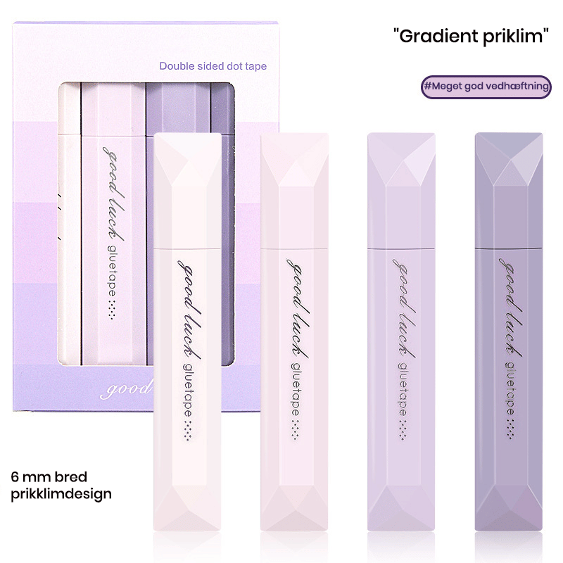 Dobbeltsidet taperulle til scrapbook