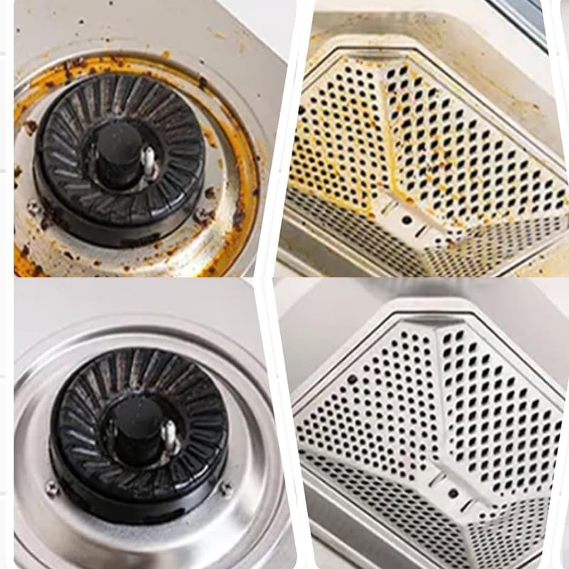 Kraftigt affedtningsmidel og skumrens til køkkenet