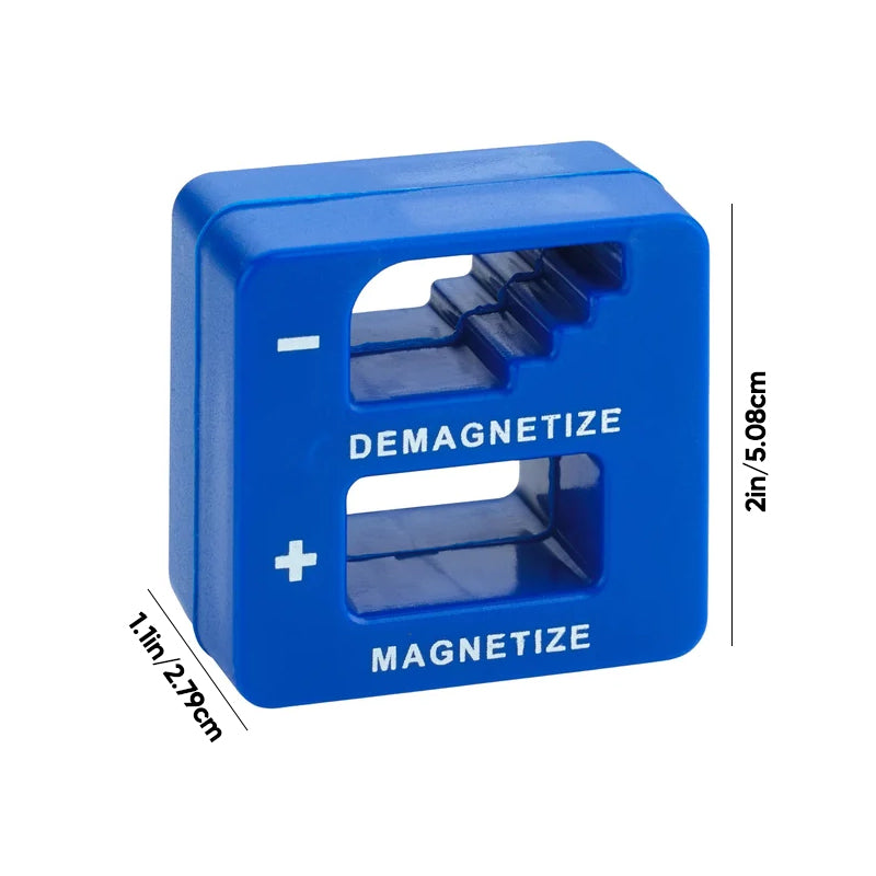 Apparat til magnetisering og afmagnetisering