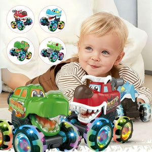 Glødende monster truck legetøjsbil