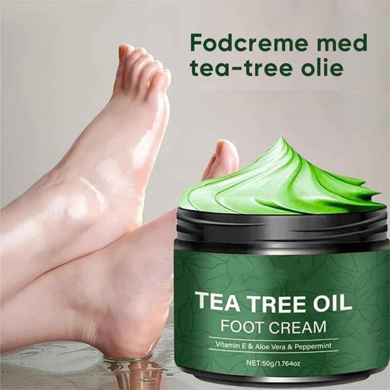 Fodcreme med Tea tree olie