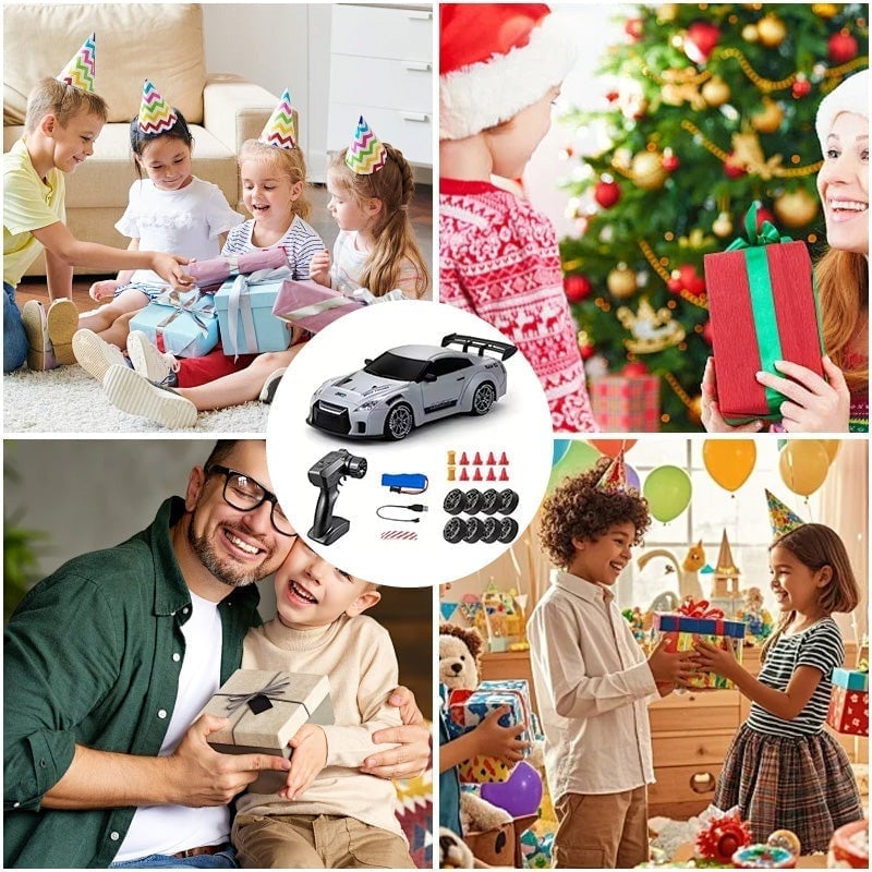 Fjernstyret drift racerbil