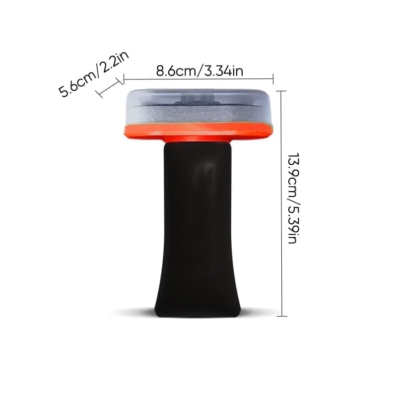 Rengøringsbørste til glasfilm