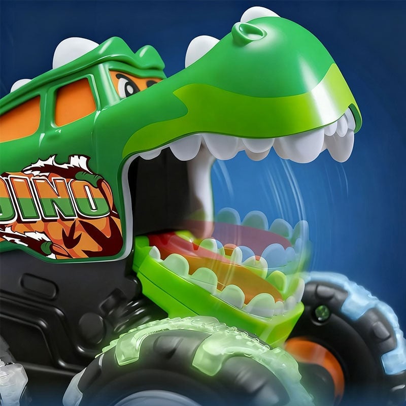 Glødende monster truck legetøjsbil