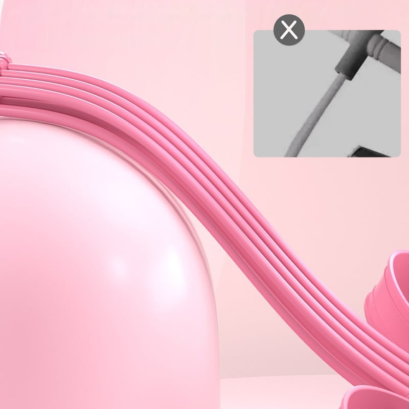 Modstandstræningsapparat med fodpedal og elastik til hjemmetræning