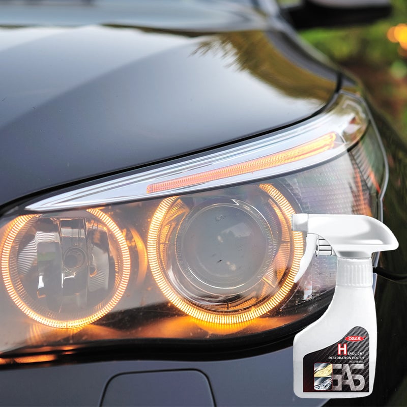 Spray til restaurering af forlygter