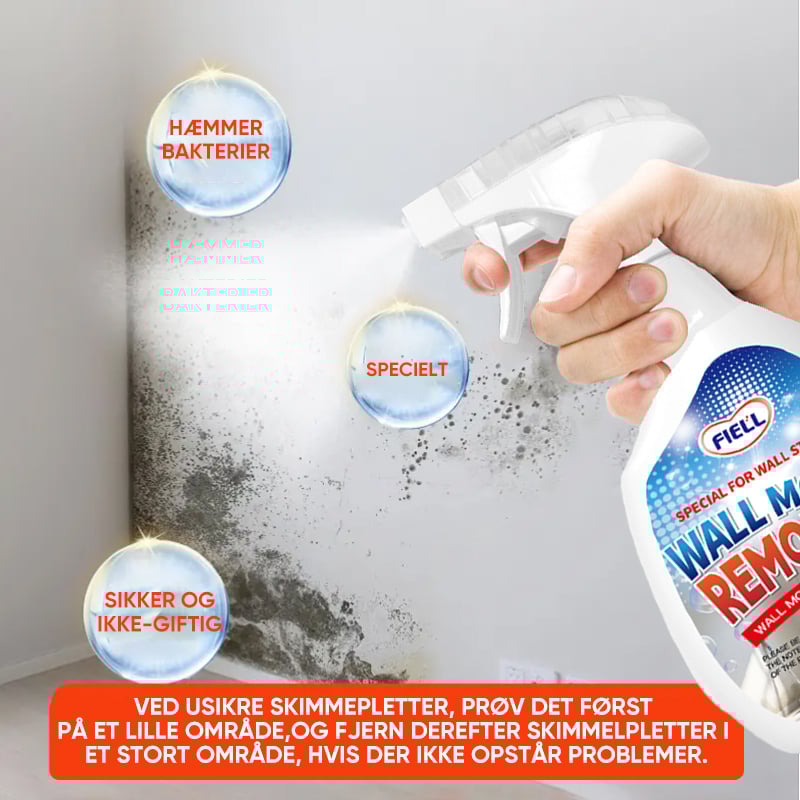 Mugforebyggende vægrens og skimmelpletfjerner