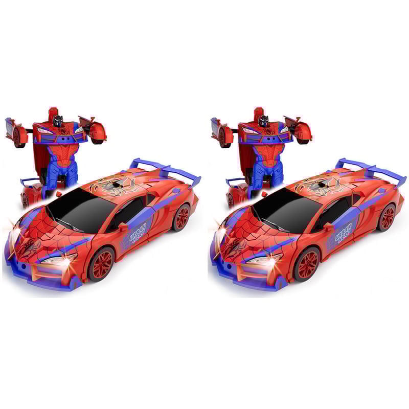 Fjernstyret transformer robotbil