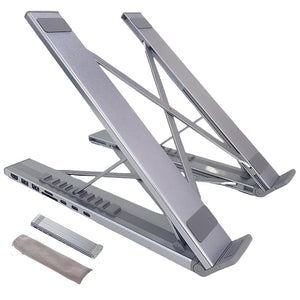 8-i-1 USB-C docking station til bærbar computer