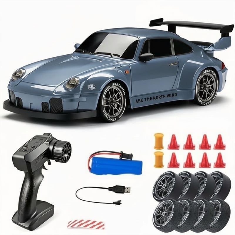 Fjernstyret drift racerbil