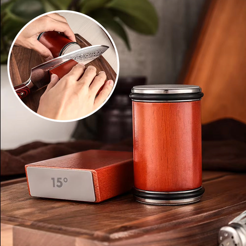 Femsidet magnetisk knivsliberrulle