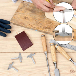 4-rillet T-formet notfræser