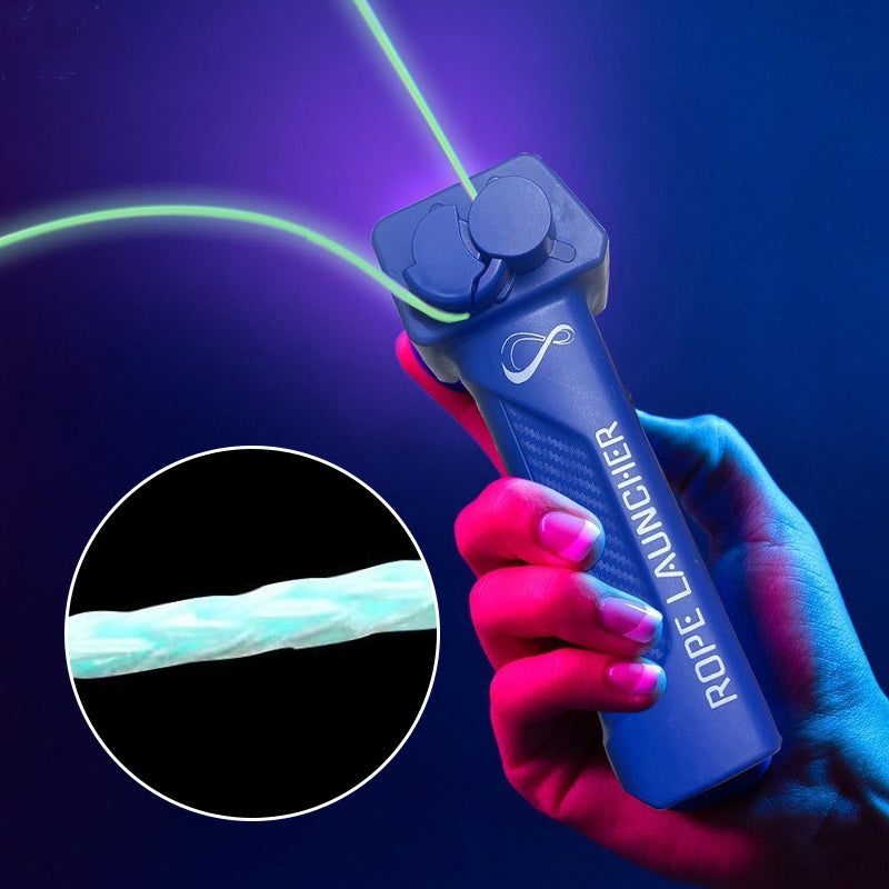 Bærbar rebkaster loop-legetøj