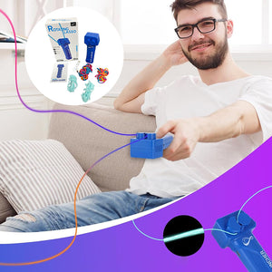 Bærbar rebkaster loop-legetøj