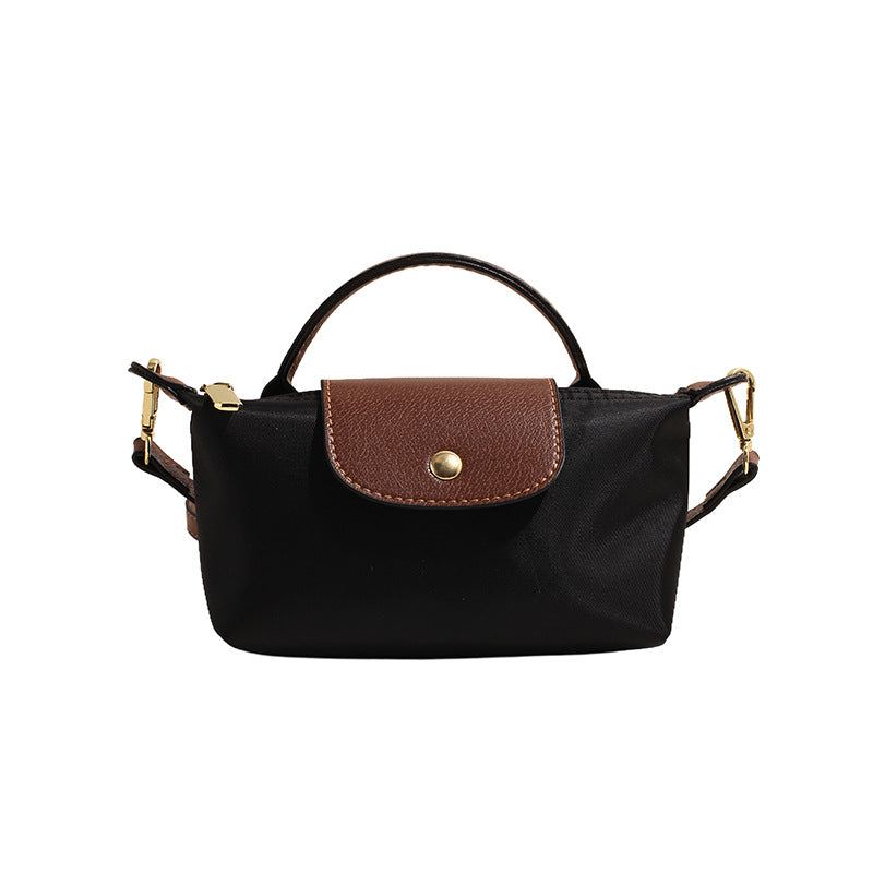 Enkel crossbody taske med klap