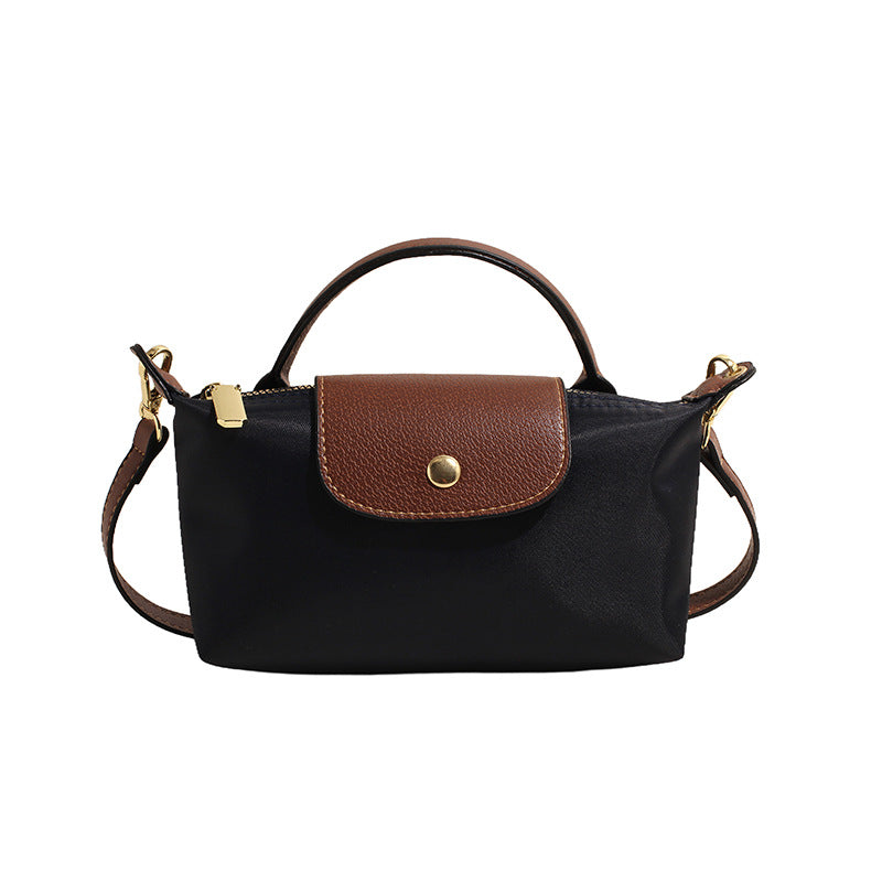 Enkel crossbody taske med klap