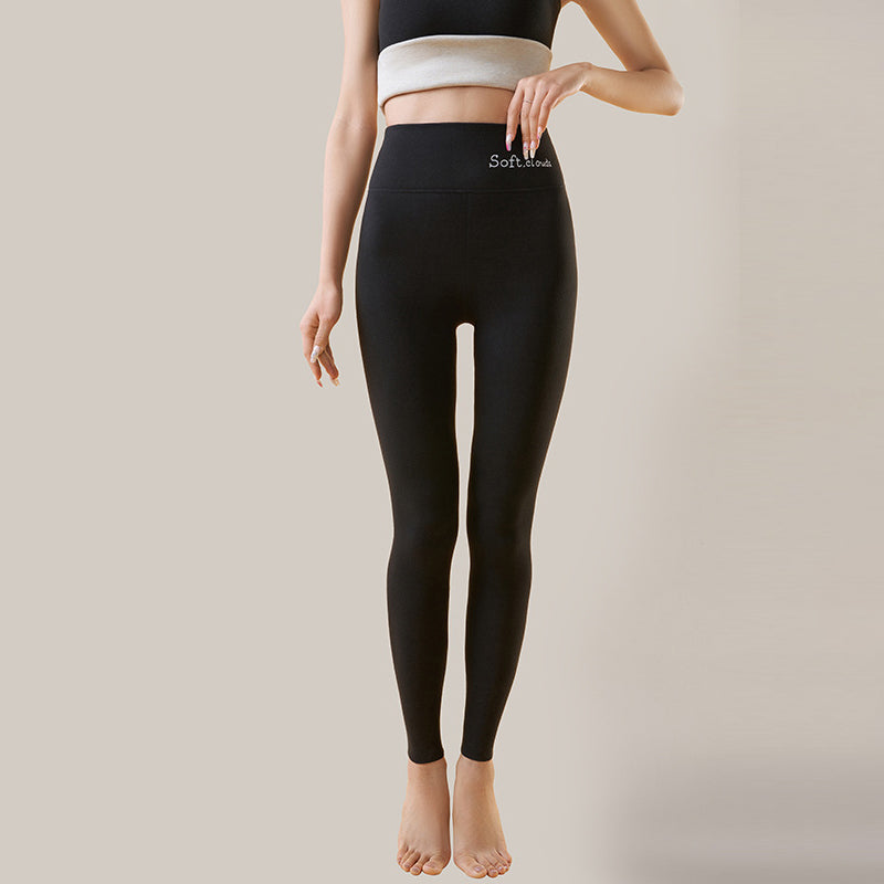 Varme leggings i tykkere stof