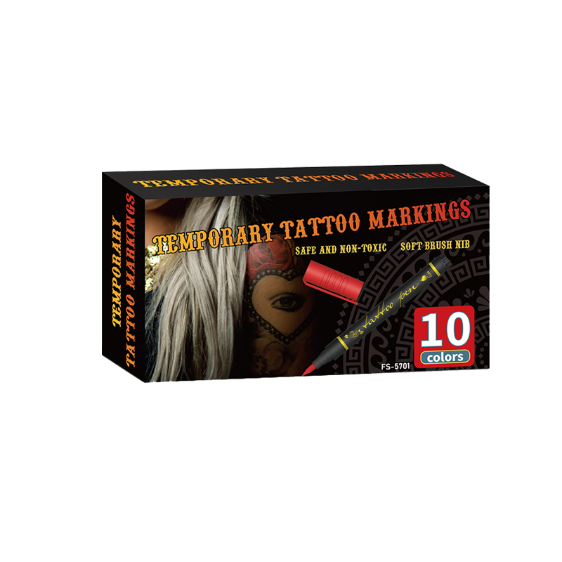 Sæt med midlertidige tatoveringspenne