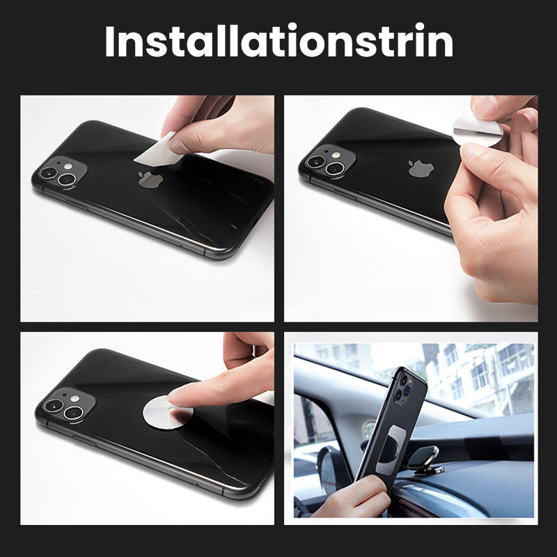 Ultramagnetisk fleksibel telefonholder til bilen