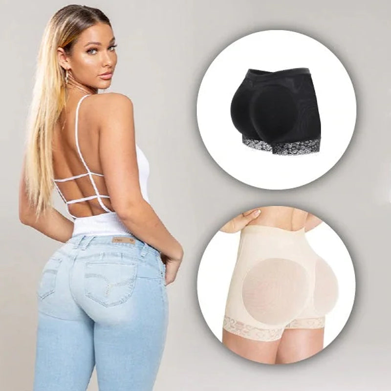 Lace Shaping Fake Butt Lifter Trusser