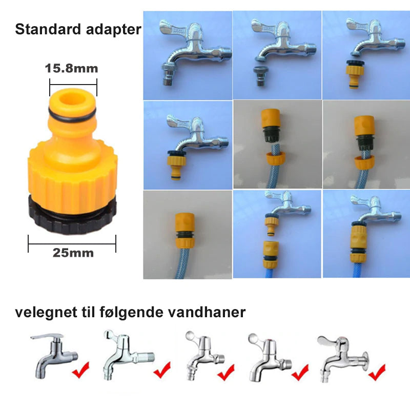 Multi-funktion slange sprøjte dyse