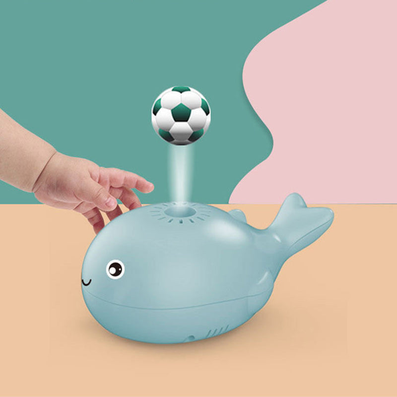 Flydende bold lille hval legetøj