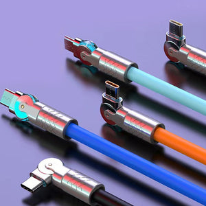 Ladekabel med roterende skive