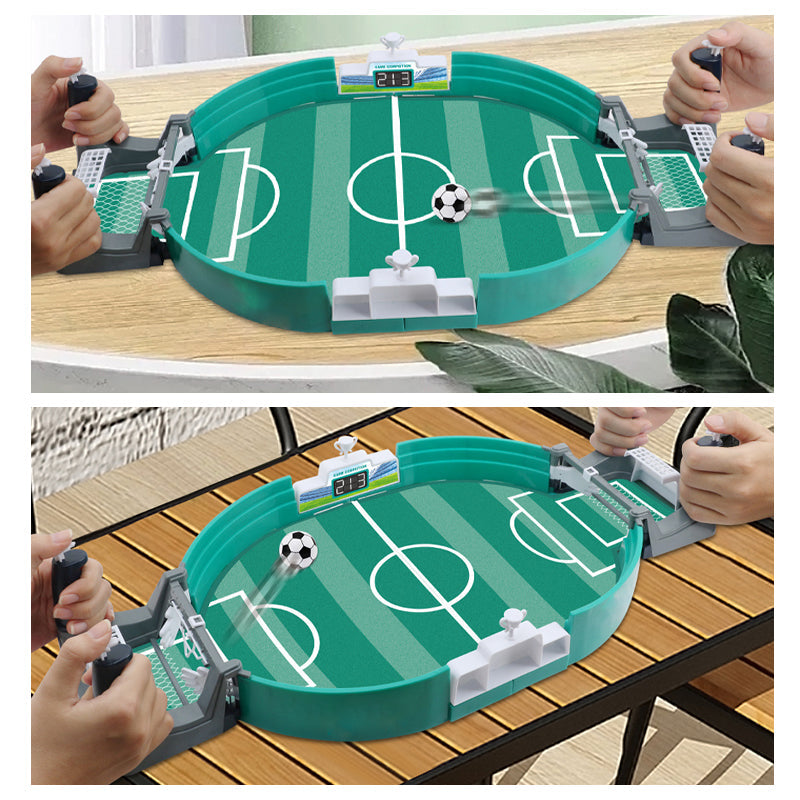 Interaktivt bordfodbold flipperspil