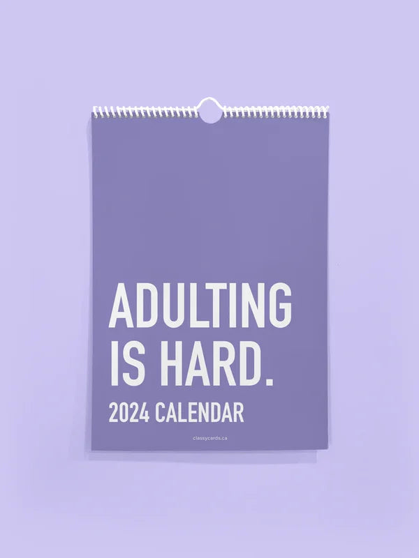 Det er hårdt at være voksen 2024-kalender