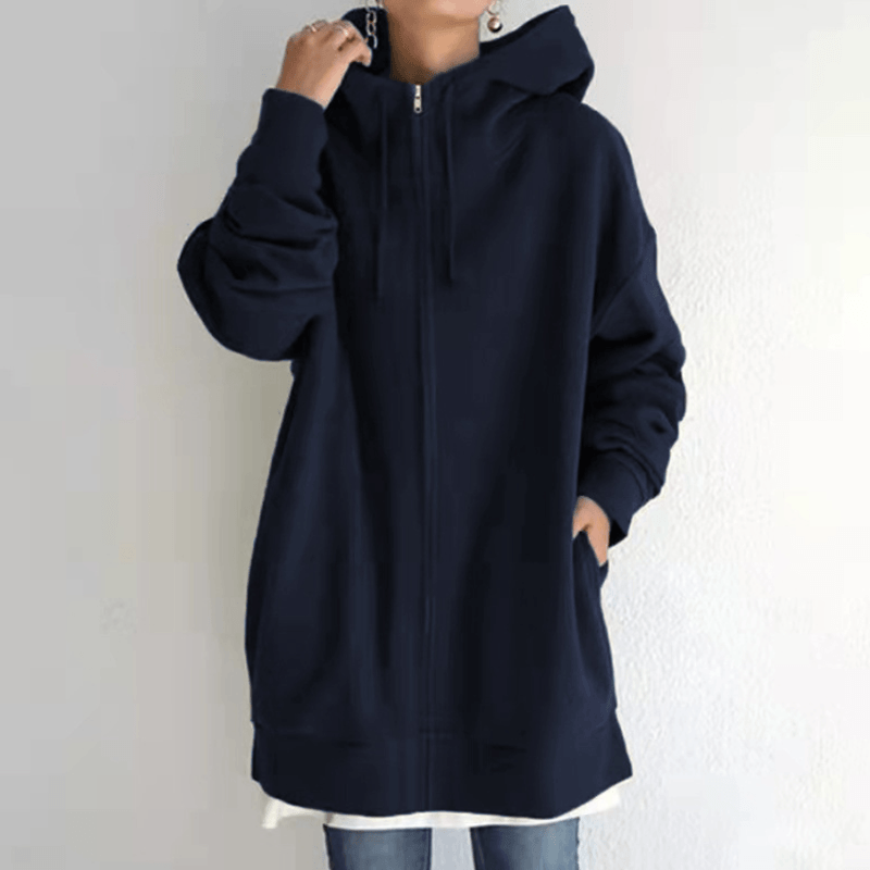 Lynlås Hooded Long Plus Fleece Sweatshirt