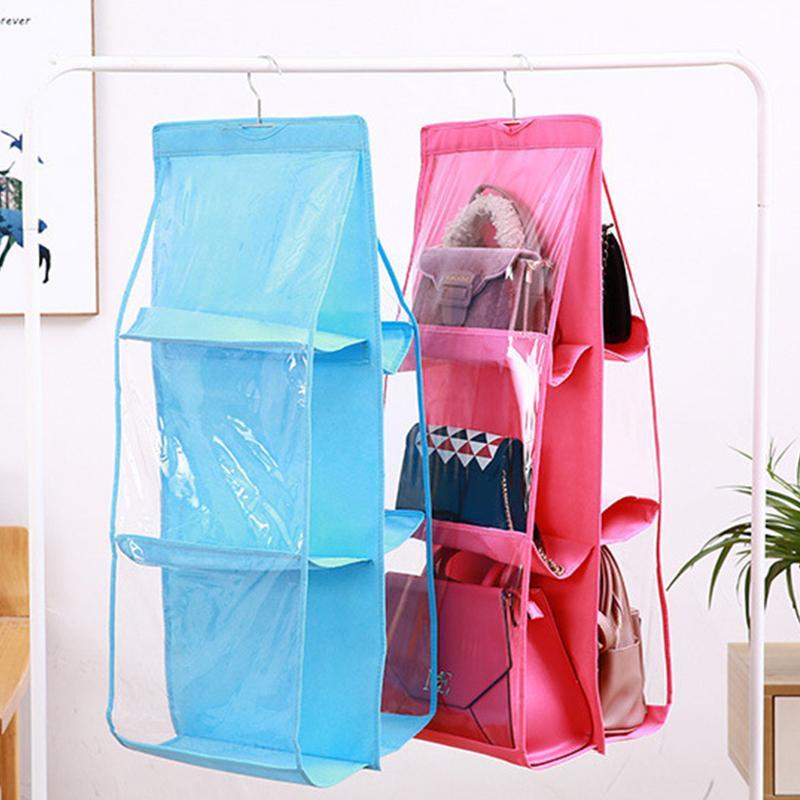 Foldbar adskillelsestaske til garderoben