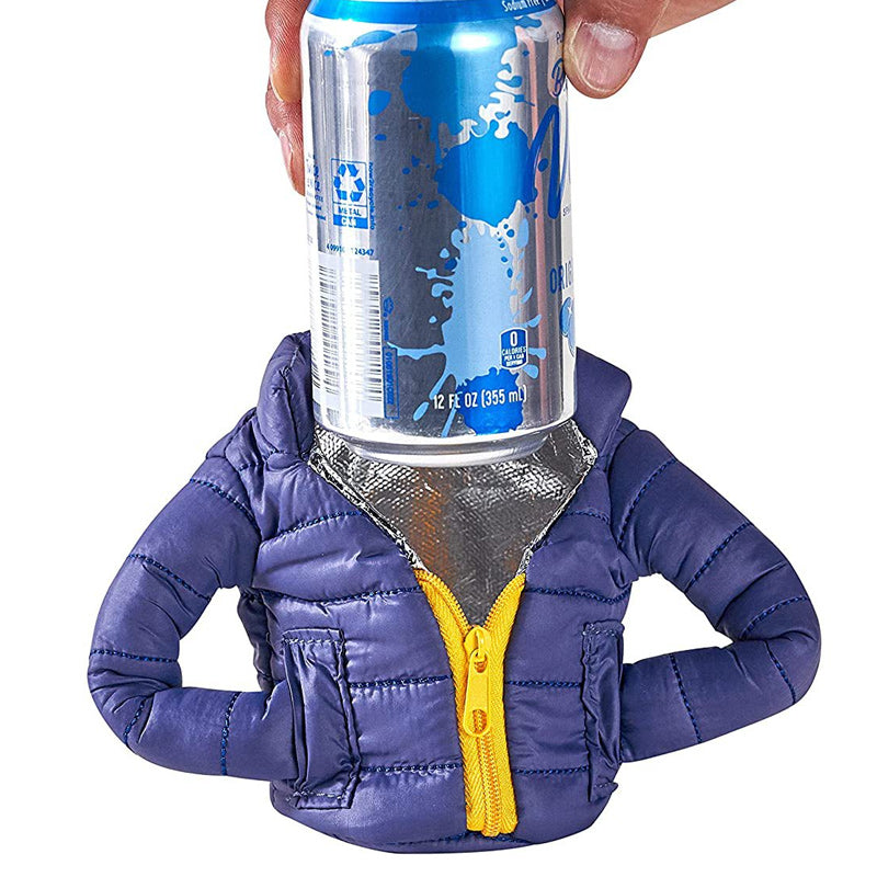 Køleopbevarings-jakke til drikkevarer