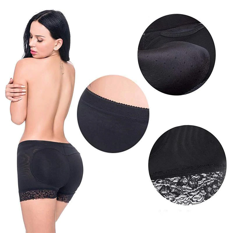 Lace Shaping Fake Butt Lifter Trusser