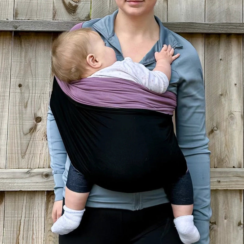 komfortabelt bærehåndklæde til spædbørn
