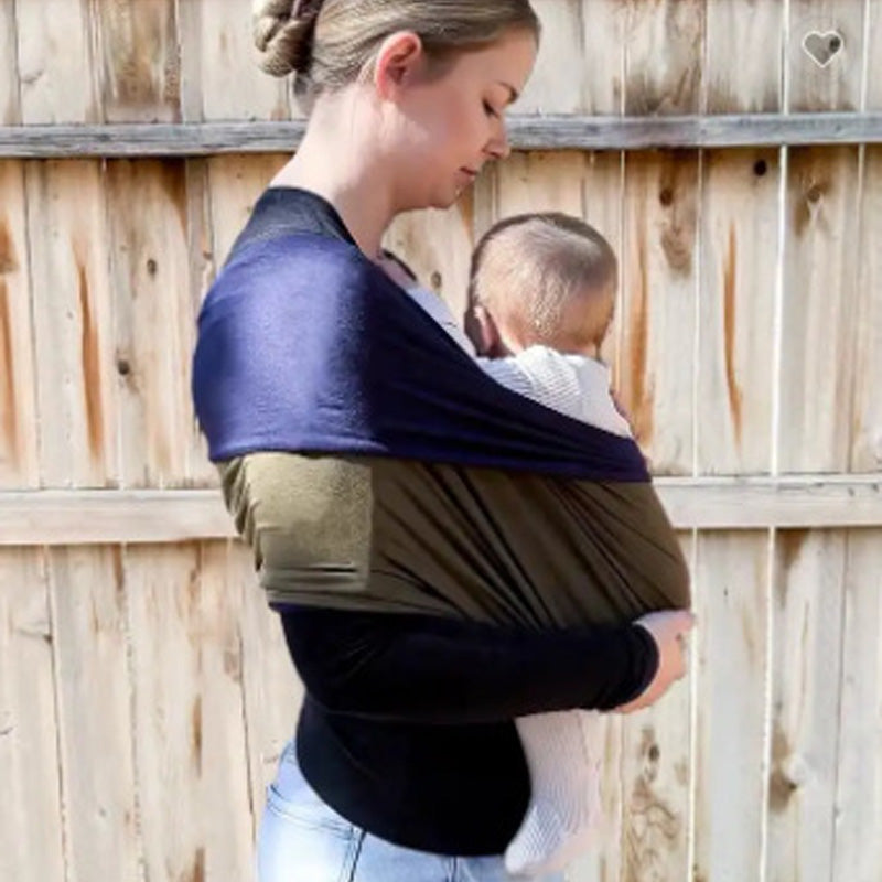 komfortabelt bærehåndklæde til spædbørn