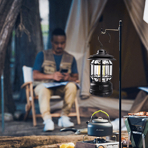 Bærbar Retro Camping lampe