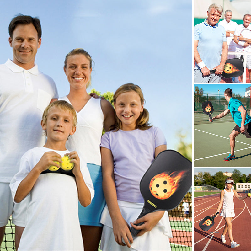 Nyt Pickleball padlesæt i glasfiber