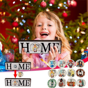 Home Sign med 12 udskiftelige dele