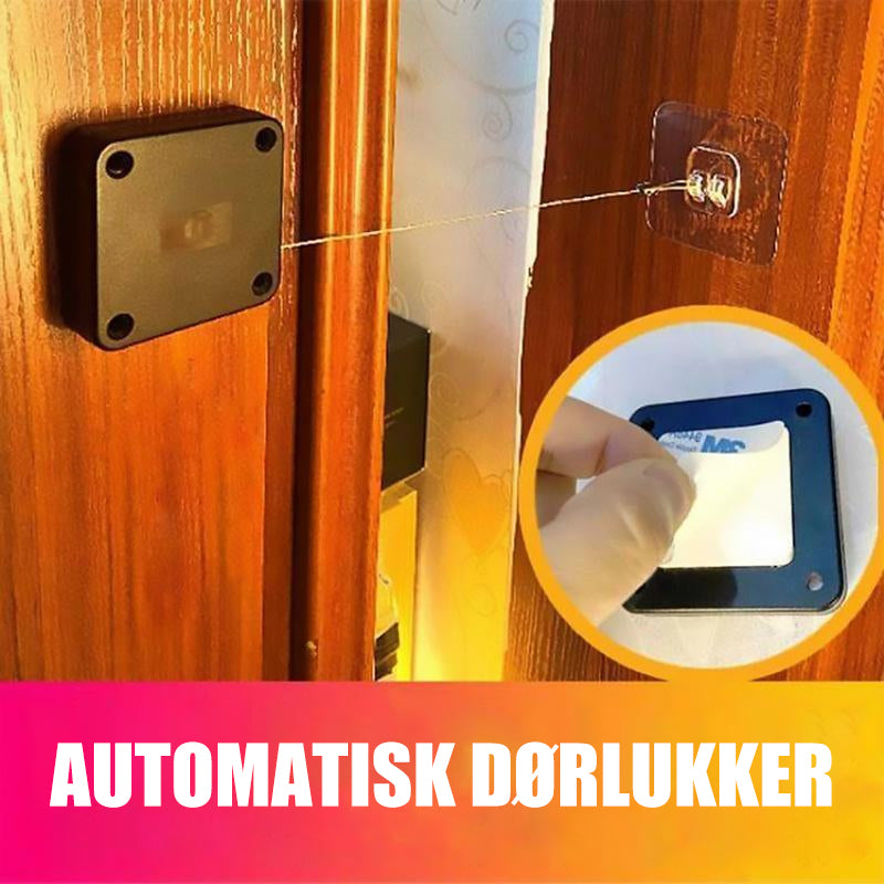 Automatisk sensor-dørlukker uden stansning