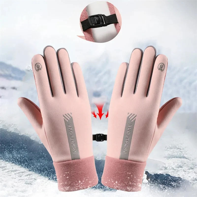 Vandtætte skridsikre handsker med touchskærms-funktion