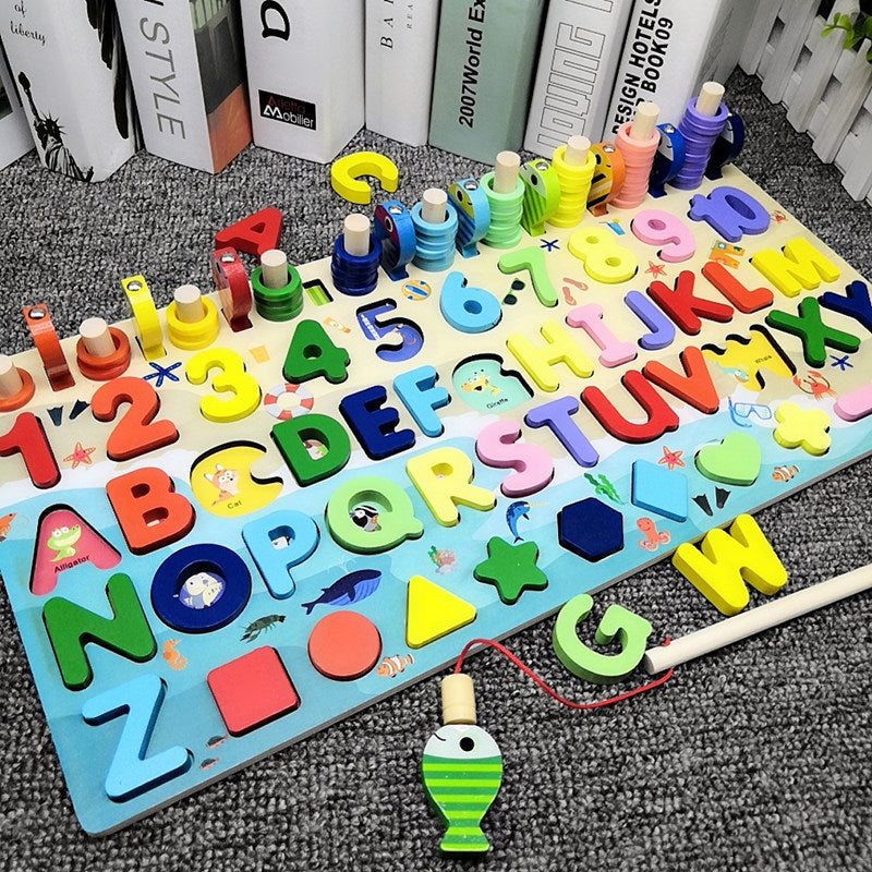Magnetisk pædagogisk legetøj